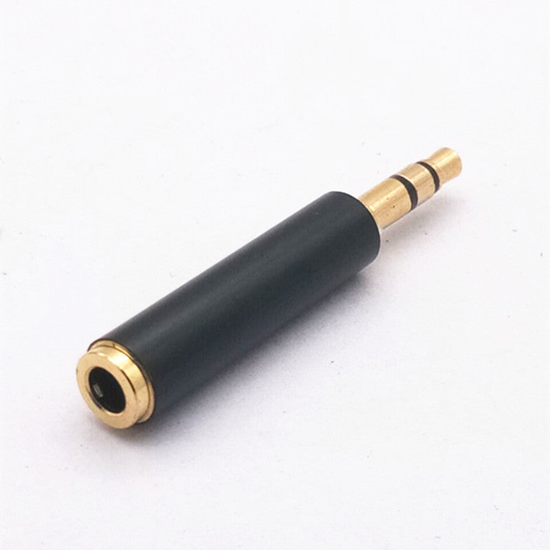 Pack of 5 3.5mm Stereo 3 Pole Male to 4 Pole 3 Ring Female Audio Adapter Converter