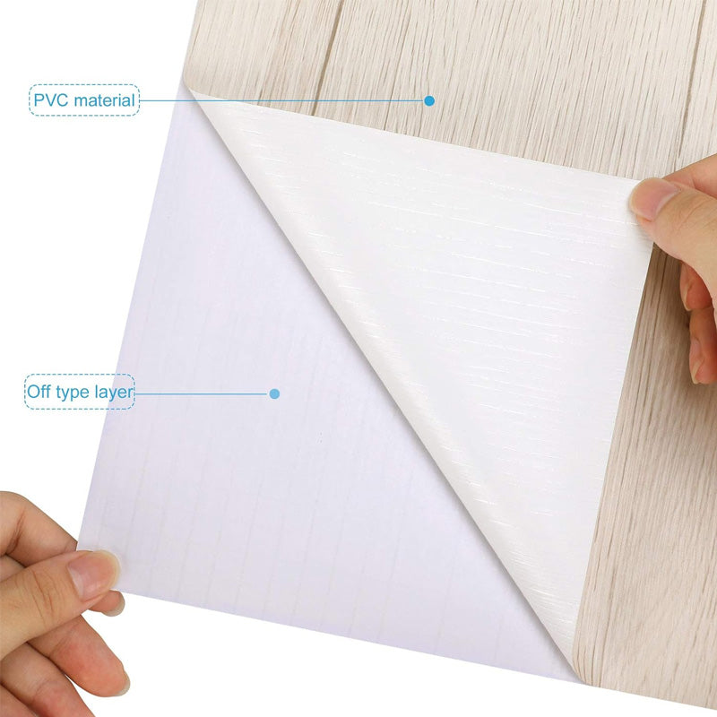 Wood Texture Wall Sheet (Cream)