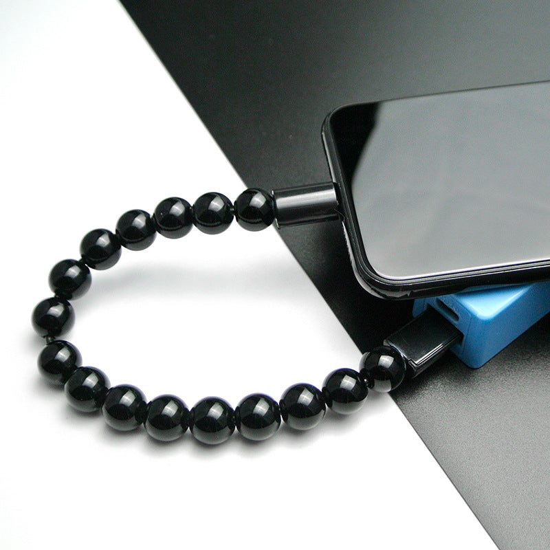 USB Beads Bracelet Data Cable For Android