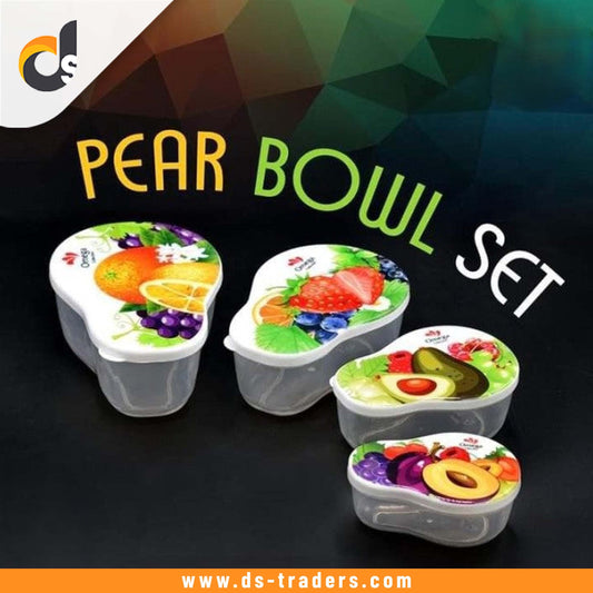 4PCs Storage Food Container Set
