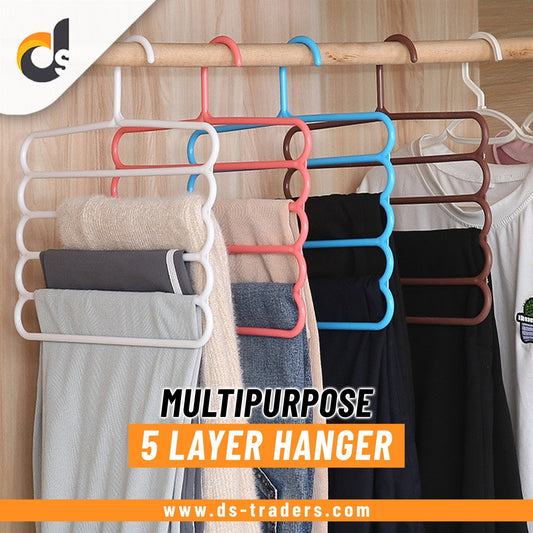 5 Layers Hanger For Multipurpose use - Easy Wholesale