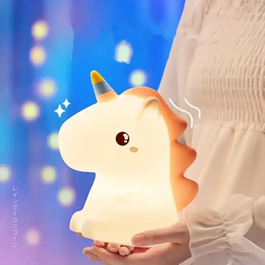 Rainbow Unicorn Multicolor Led Table Lamp