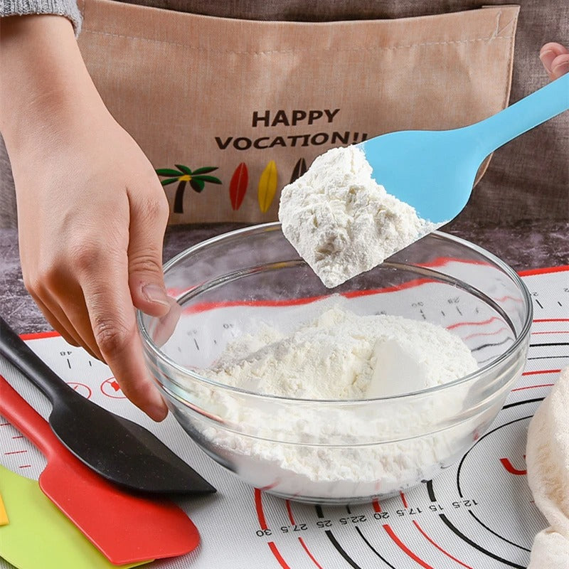 Silicone Spatula Heat Resistant Non-Stick Flexible Rubber Kitchen Essential