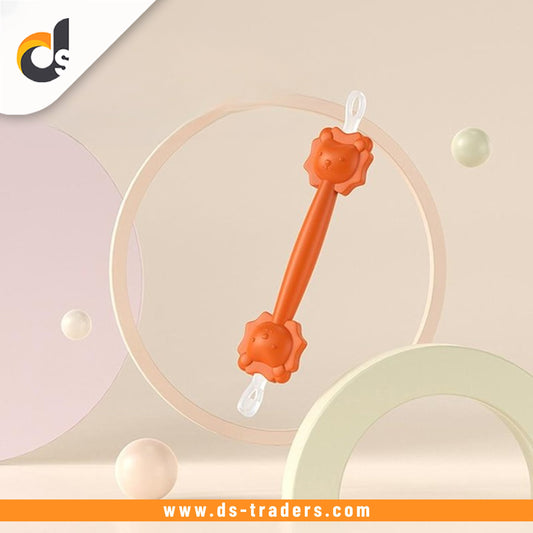 Baby Ear & Nose Double-Headed Silicone Soft Cleaning Stick