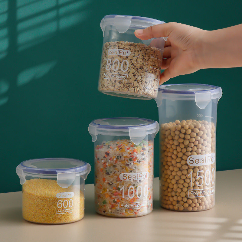 3 Pcs Airtight Food Jar 800ml