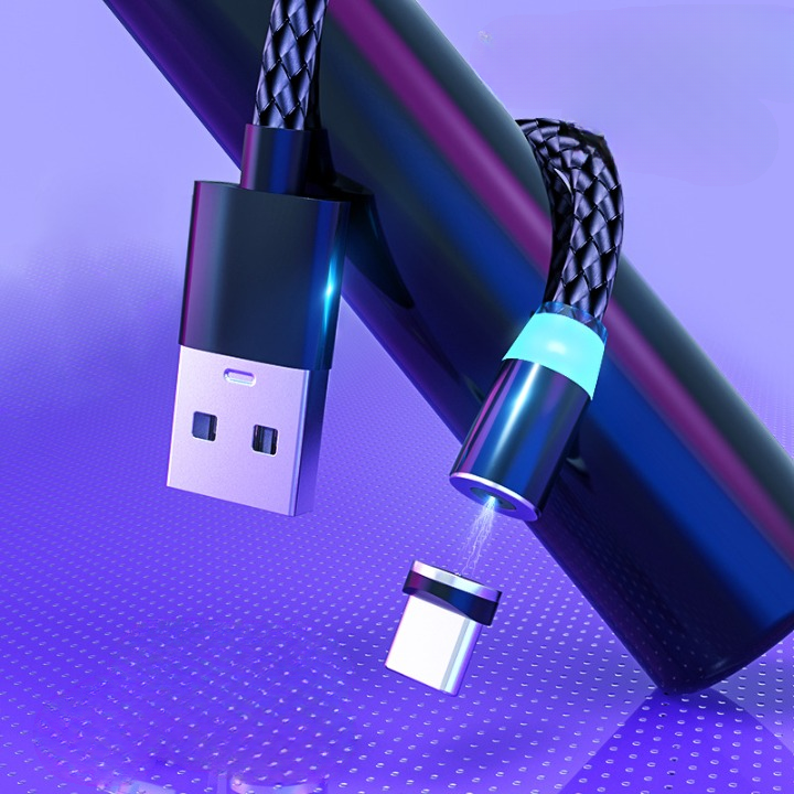 Magnetic USB Data Charging Cable for Type-C