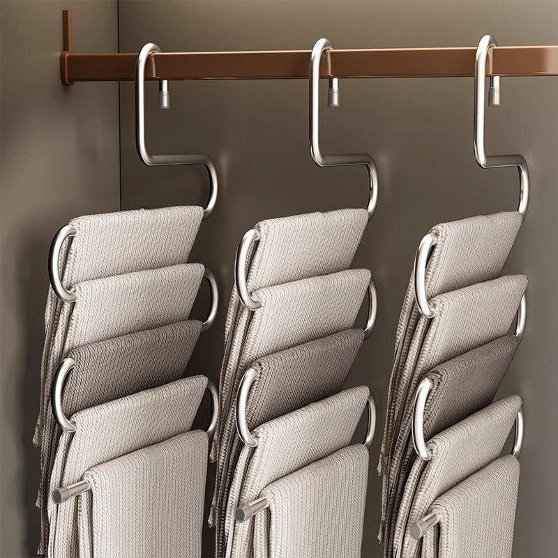 Stainless Steel Multi-Layer Trouser Rack