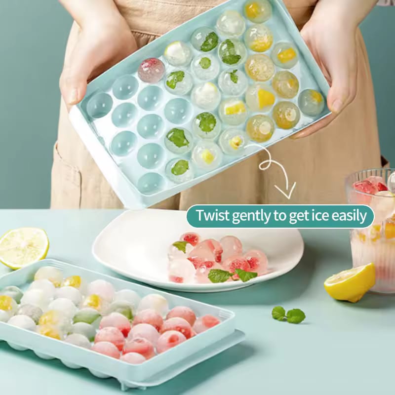 Plastic Round Ice Maker Molds