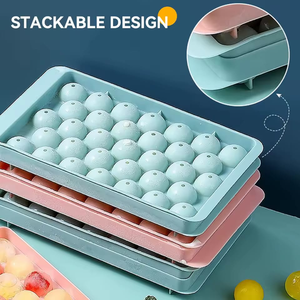 Plastic Round Ice Maker Molds