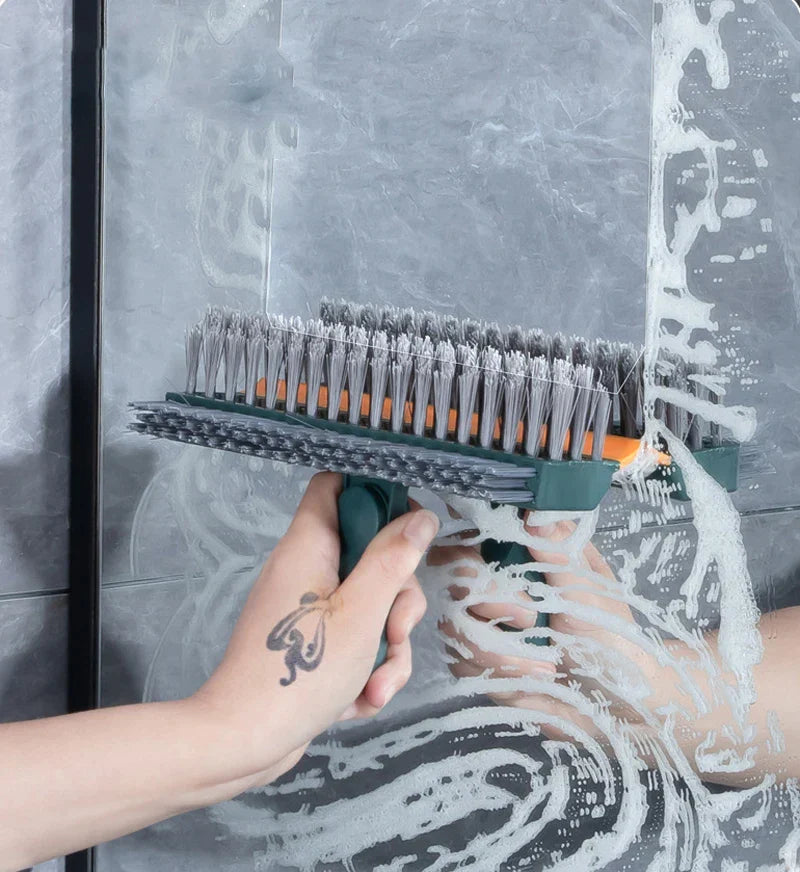 3 In 1 Silicone Cleaning Brush, Dusting & Wiping Mop