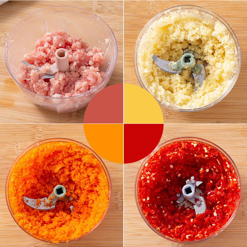 Multifunction Portable Hand-pull Manual Chopper Masher