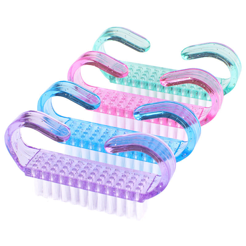 2pcs - Cleaning Nail Brush Tools Plastic Dust Cleaner Brushes.
