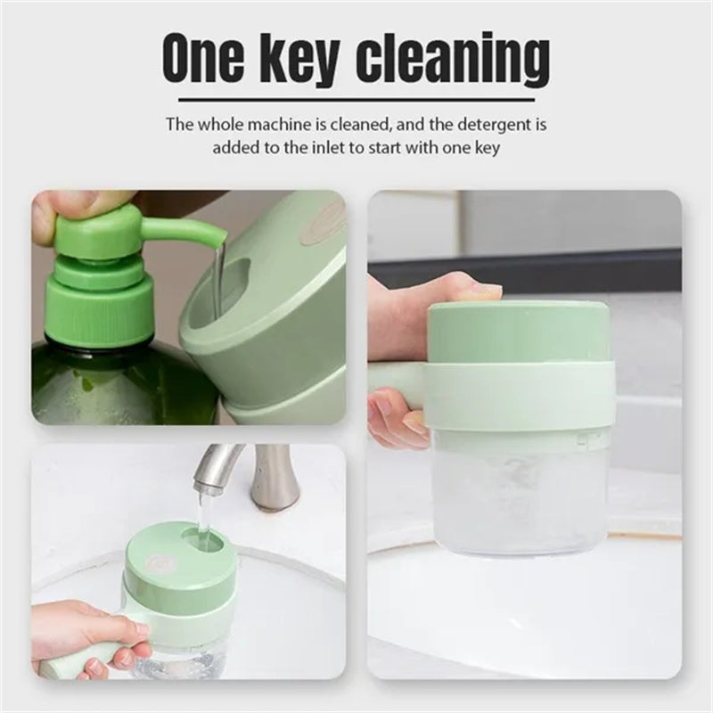 4 In 1 Handheld USB Charging Electric Ginger Masher Machine.