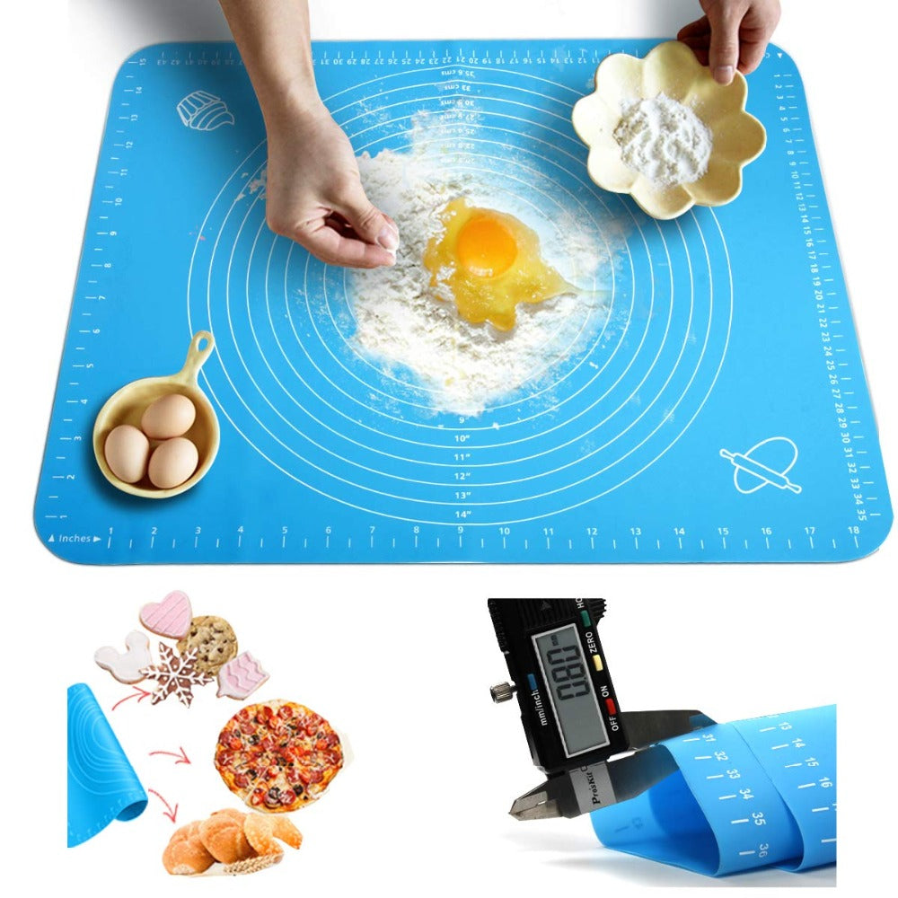 Silicone Thickening Rolling Mat Dough Liner.