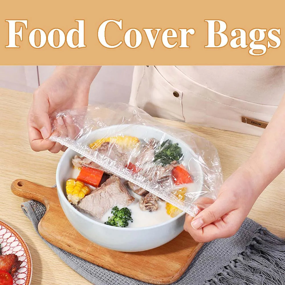 100pcs Disposable Colorful Food Wraps