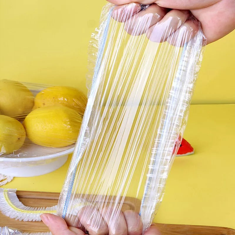 100pcs Disposable Colorful Food Wraps
