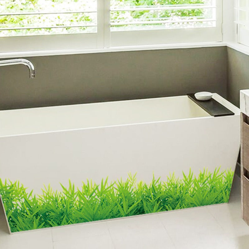 Grass & Butterfly Printed Wall Sticker 50x70cm