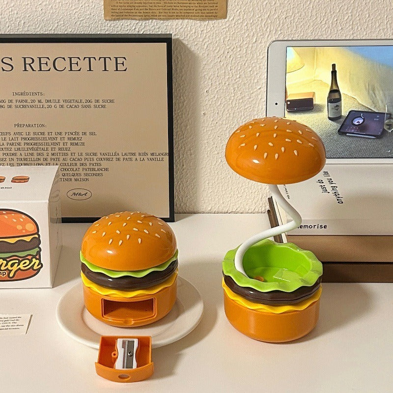 Burger Lamp And Sharpener Table Lamp