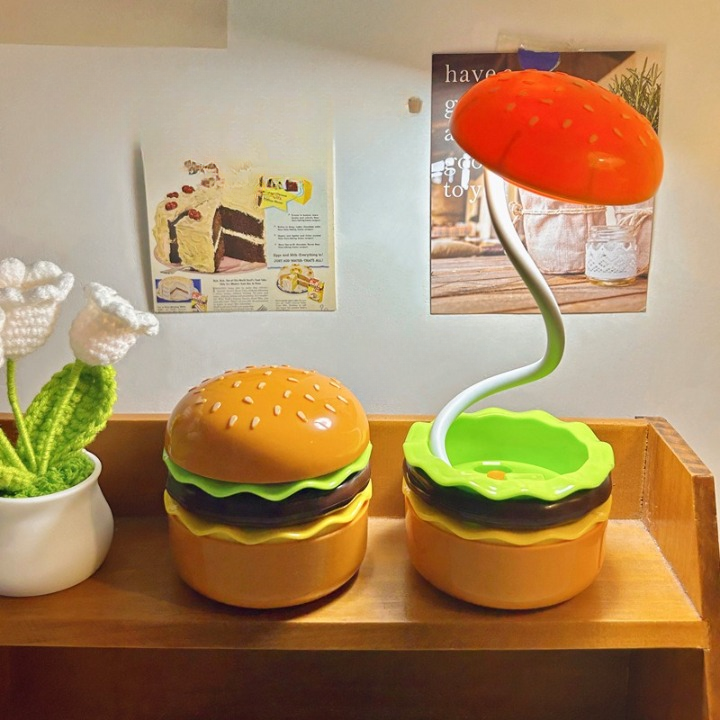 Burger Lamp And Sharpener Table Lamp