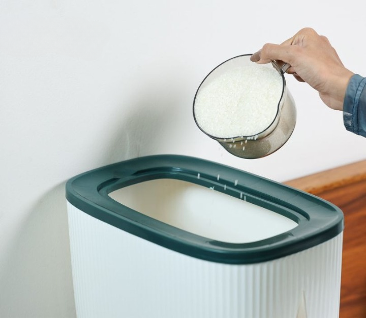 Modern Style Rice Dispenser With 10 KG Capacity