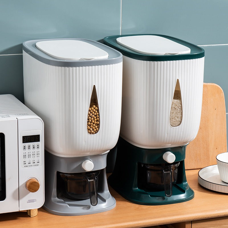 Modern Style Rice Dispenser With 10 KG Capacity
