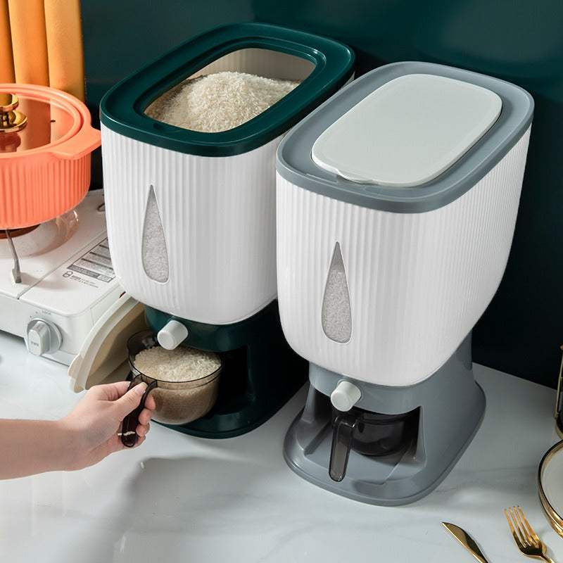 Modern Style Rice Dispenser With 10 KG Capacity