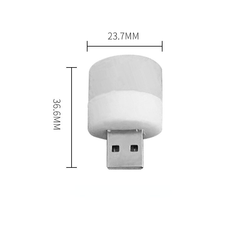 Pocket Mini LED Night Light USB Plug Lamp.