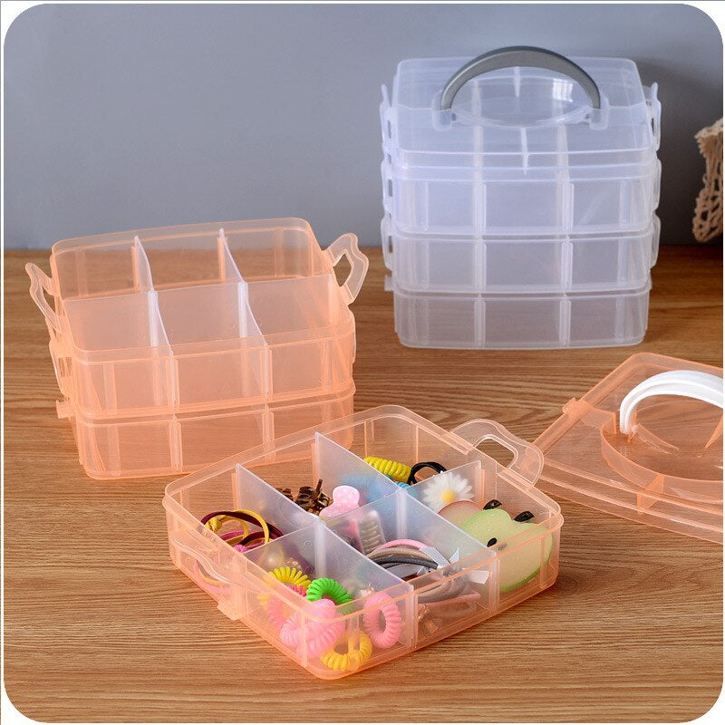 Transparent Jewelry Storage Organizer