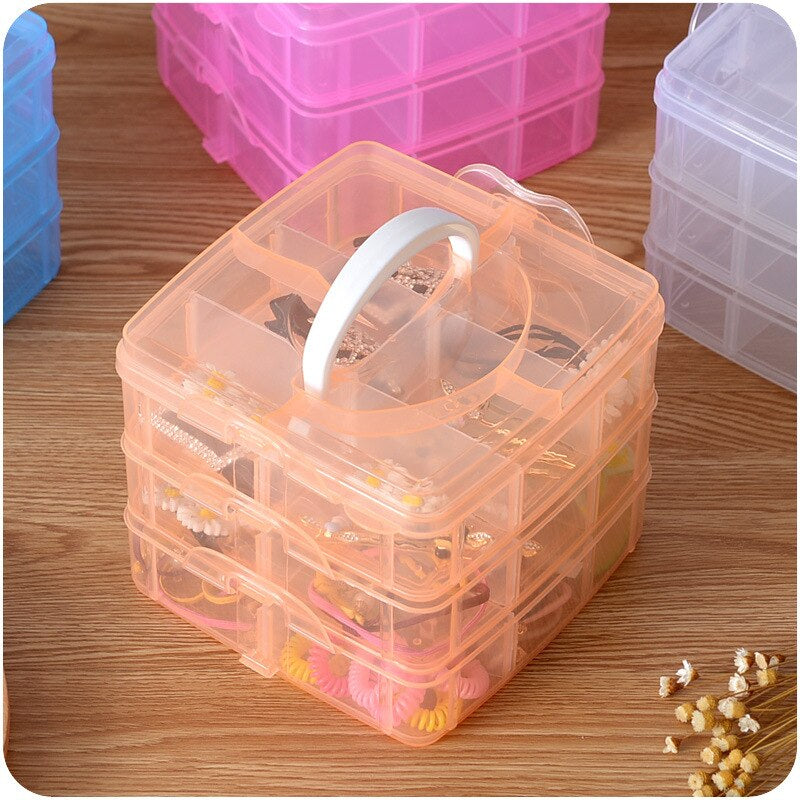 Transparent Jewelry Storage Organizer