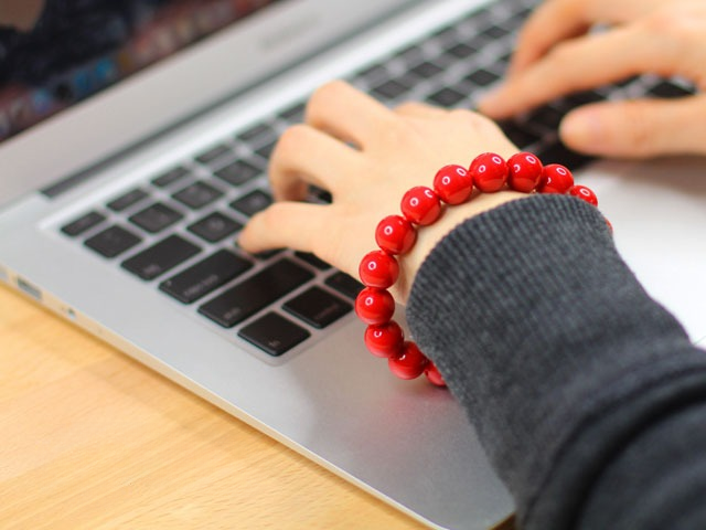 USB Beads Bracelet Data Cable For Android