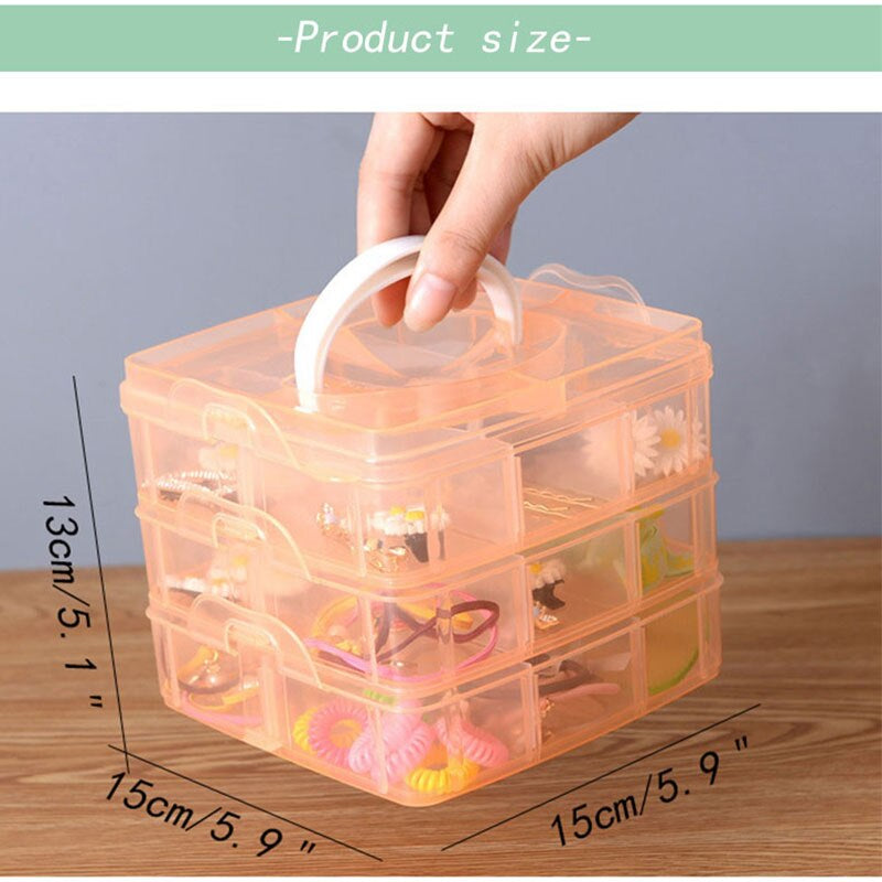 Transparent Jewelry Storage Organizer