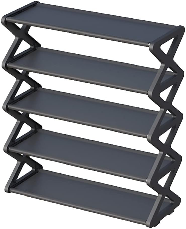 5 Layers Foldable Shoe Organizer Stand