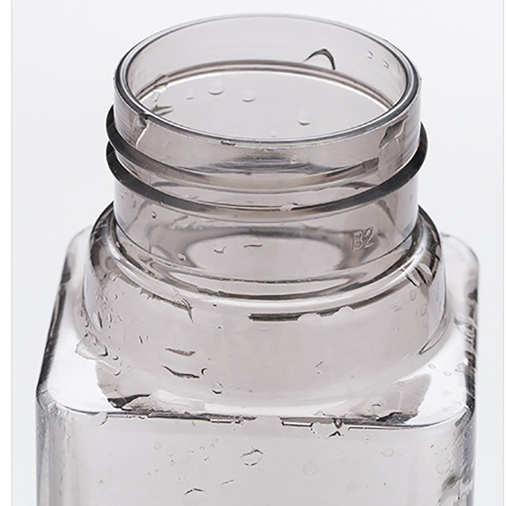 Square Design Plastic Water Bottle