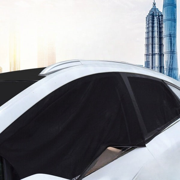 4 Pcs Car Window Sunscreen Privacy Shade Curtain