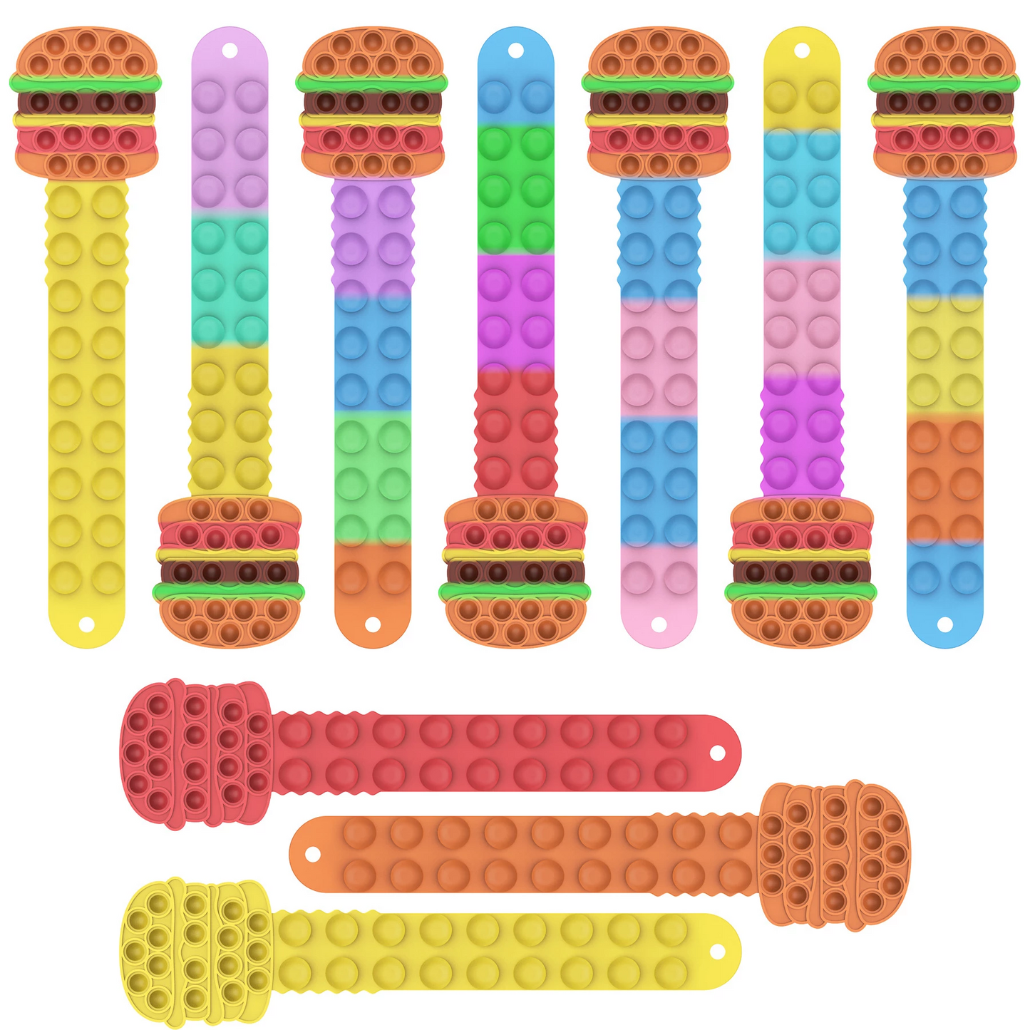 Squidopop Stress Relief Toys Sensory Silicone Sheet.