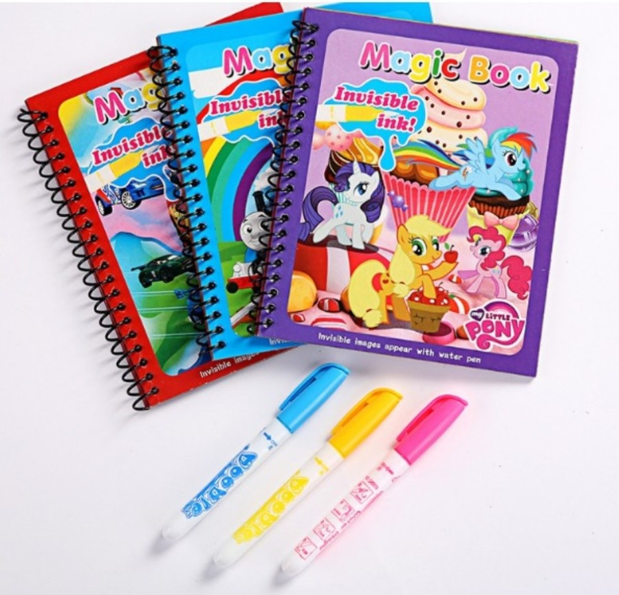 Magic Colouring Book Invisible Ink.