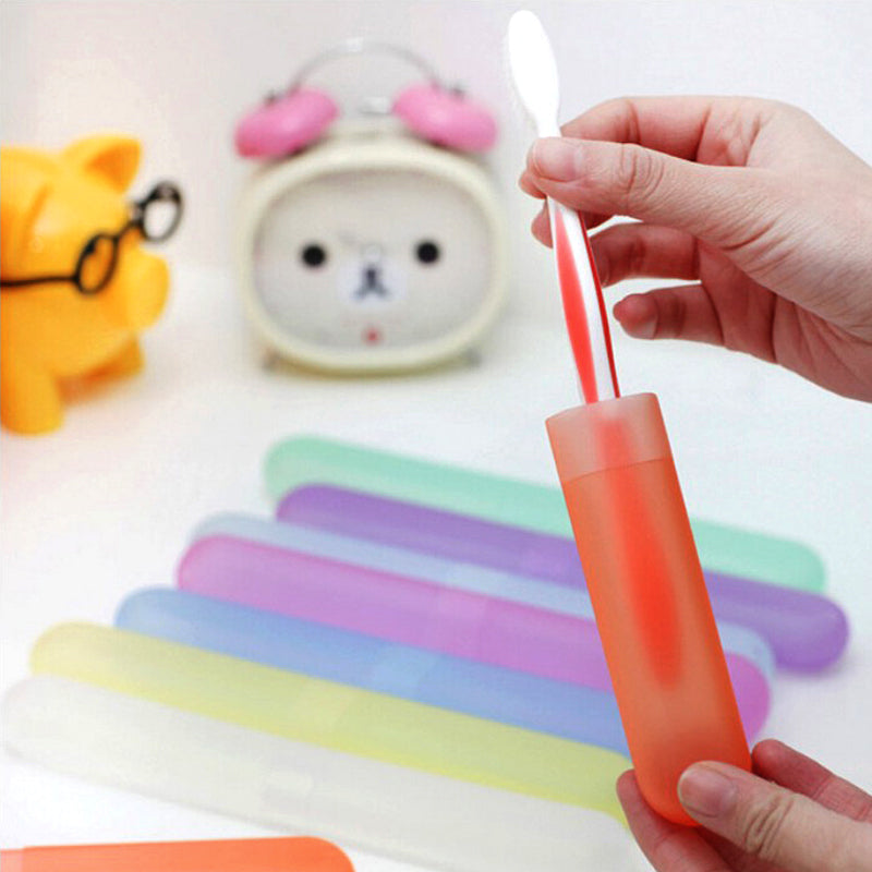 pack of 2 Travel Hiking Camping Toothbrush Protect Holder.