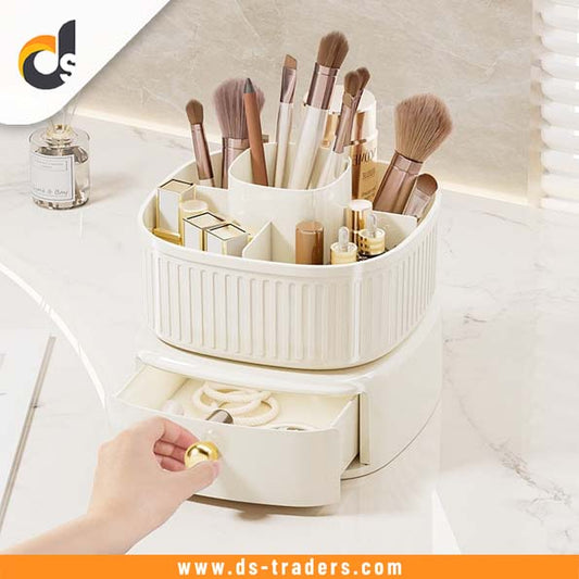 360 Rotating Desktop Cosmetic Storage Organizer