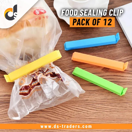 Food Bag Sealing Clips | Pack of 12 - Easy Wholesale