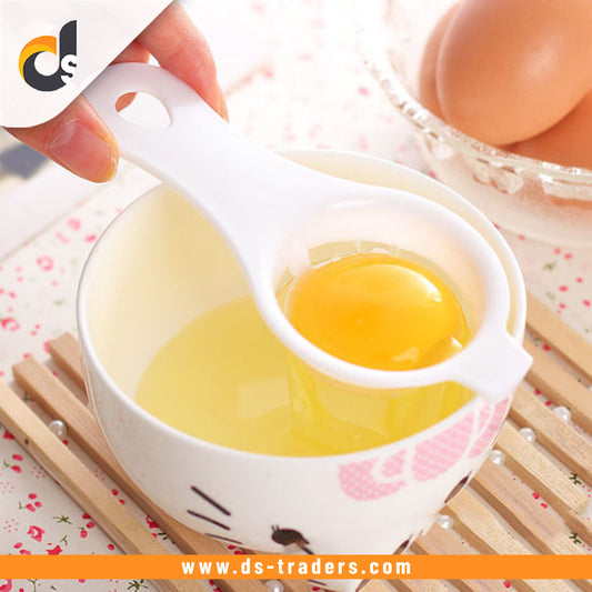 Pack of 2 -New Plastic Egg Separator White Yolk Sifting