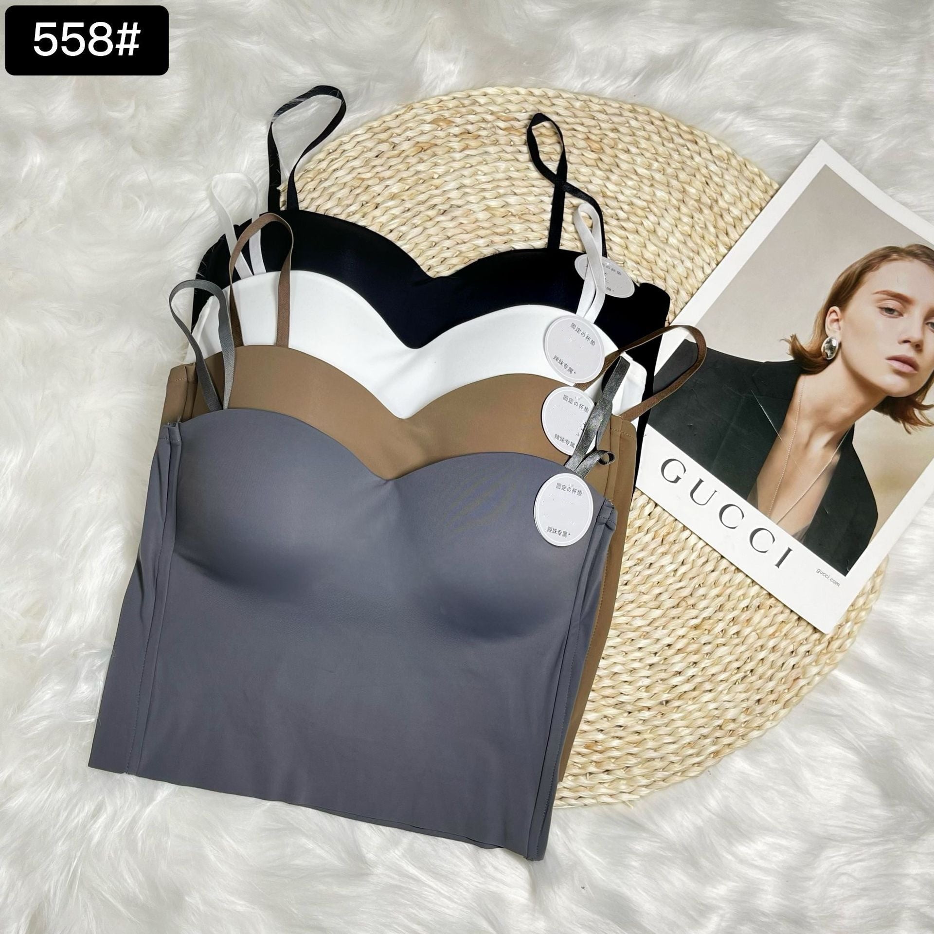 Imported High Quality Flower Design Foam Bra - Free Size - Easy Wholesale