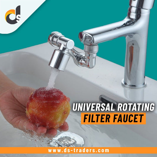 Universal Rotating Splash Filter Faucet - Easy Wholesale