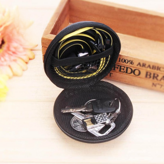 Portable Earphone & Sim Card Pouch.