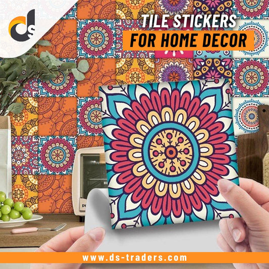 12pcs Self Adhesive Tile Stickers for Home Decor - Easy Wholesale