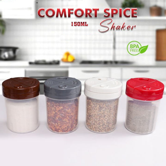Pack of 2 Salt and Pepper Shaker (150ml)