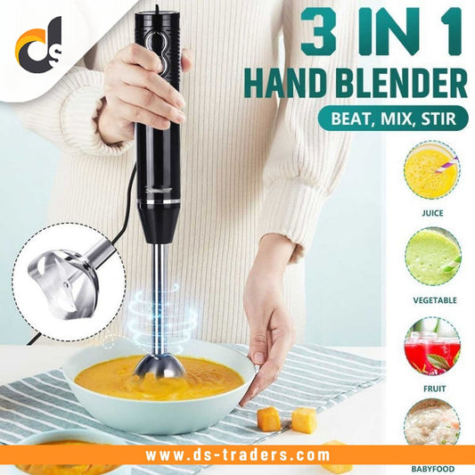 3 In 1 Hand Blender Electric - Easy Wholesale