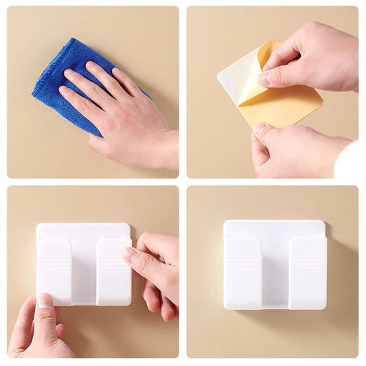 Wall Mounted Mobile Holder For Multipurpose Use