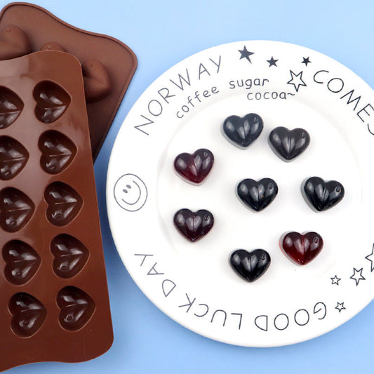 Silicone Heart-Shaped Making Mold