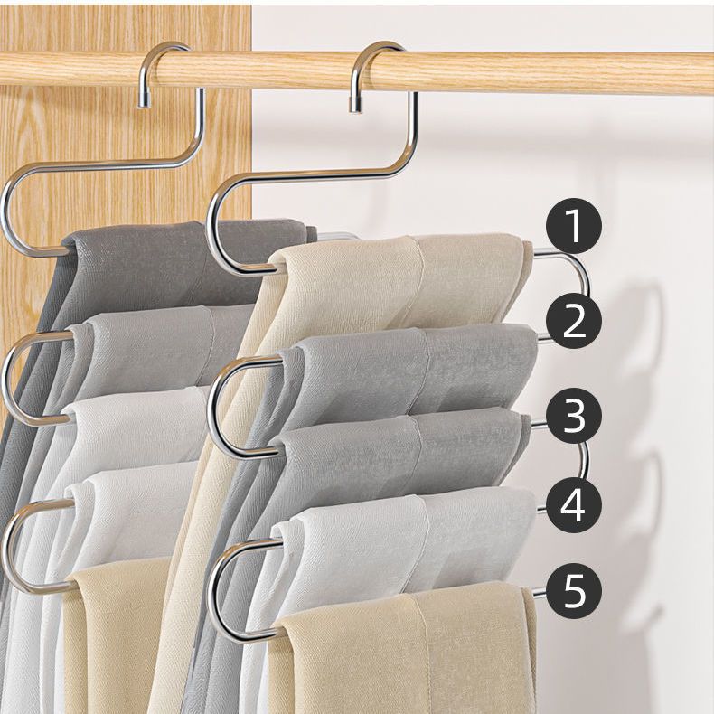 Stainless Steel Multi-Layer Trouser Rack