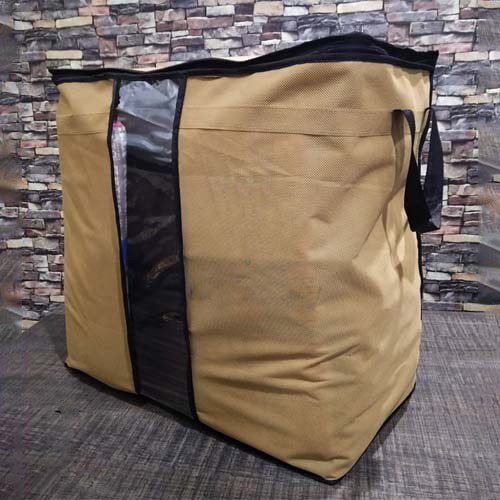 Non Woven Cream Colour Storage Bag.